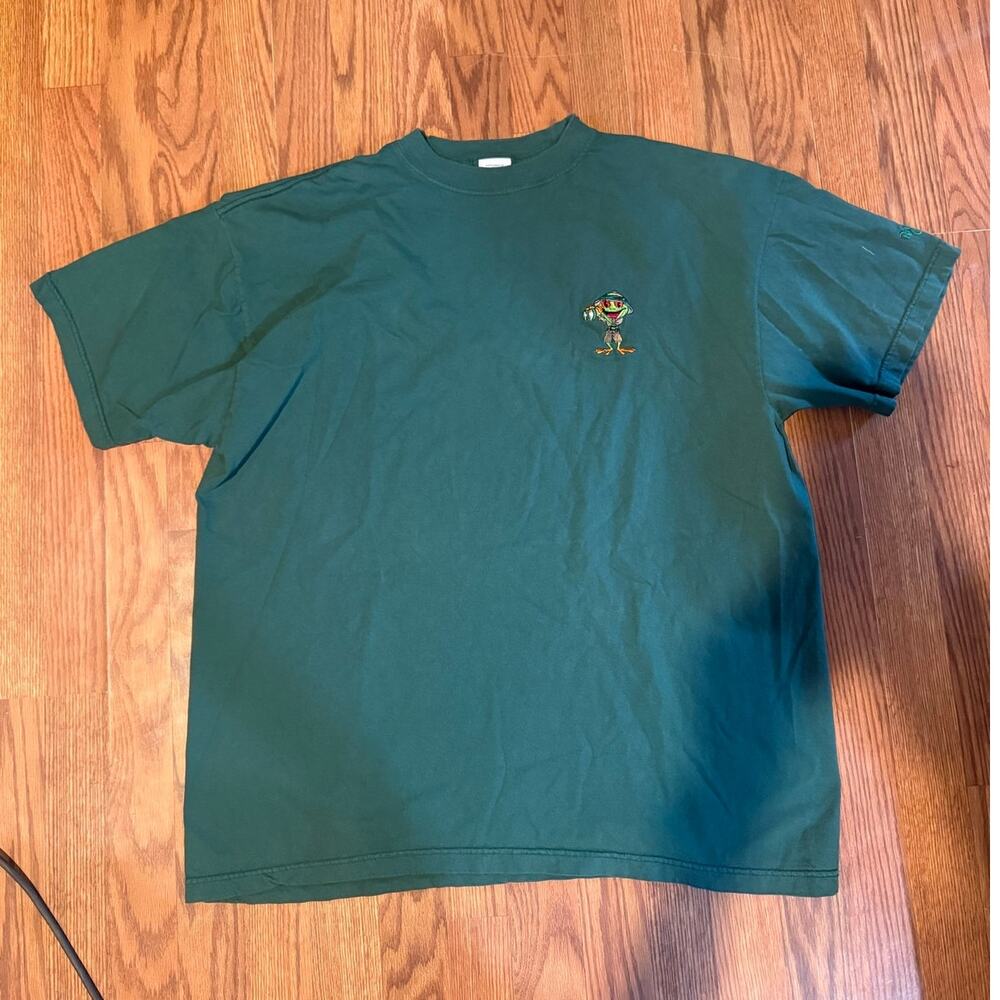 Rainforest Cafe Embroidered Frog Size XL